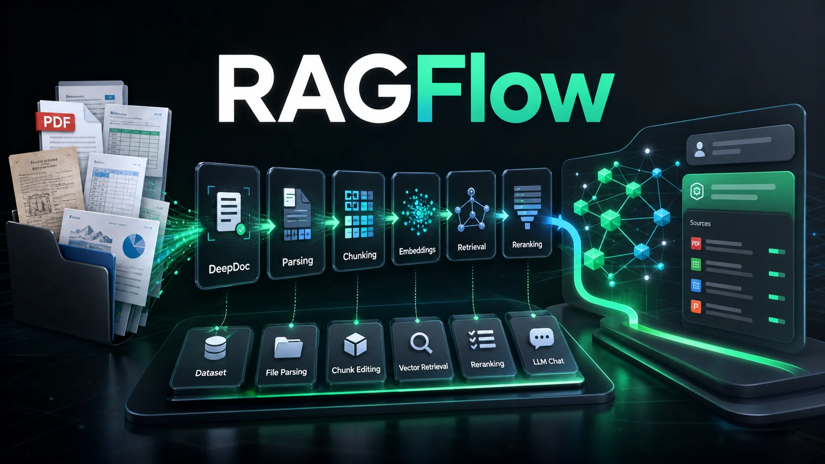 RAGFlow:深度文档理解驱动的开源 RAG 引擎